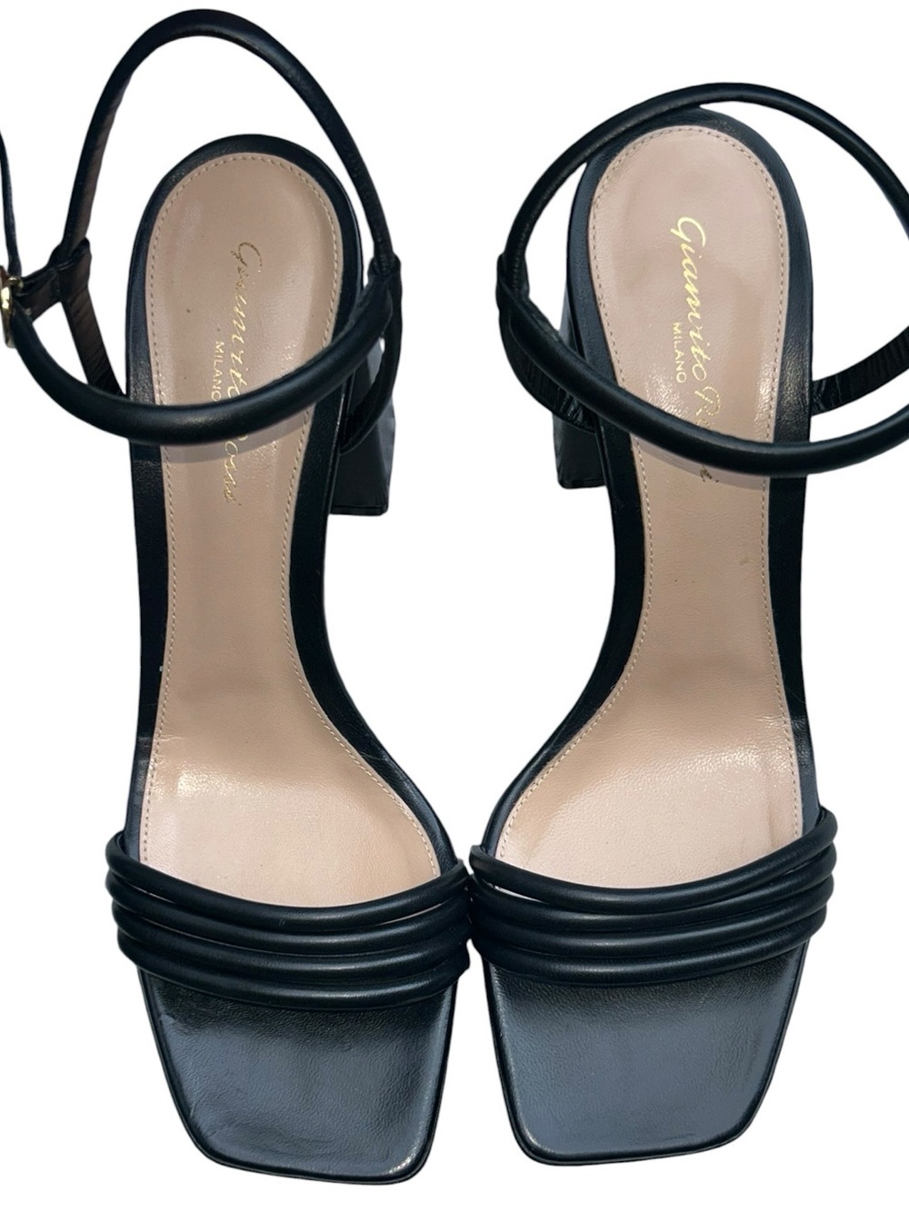 Gianvito Rossi Lena Platform Sandals 39 Luxury Strappy Made In Italy - Picture 2 of 15